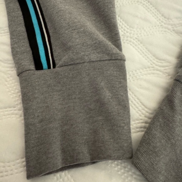 Pink Victoria’s Secret sweatpants joggers turquoise/black on /grey size XS - Picture 2 of 11